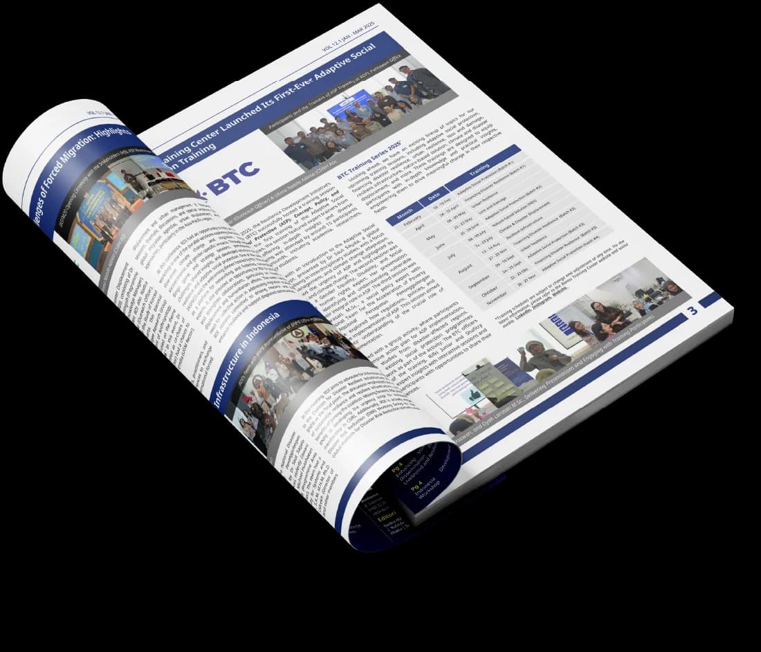 newsletter mockup bottom left