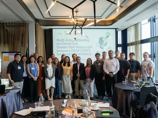 Strengthening Regional Collaboration on Climate and Disaster Risk Financing in Southeast Asia
